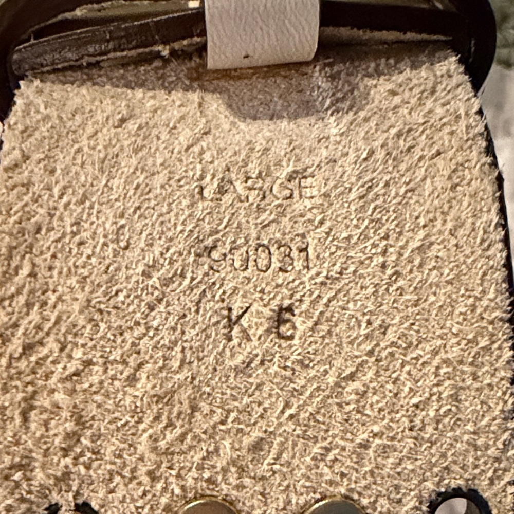 Coach Gold Buckle Belt - Picture 3 of 8
